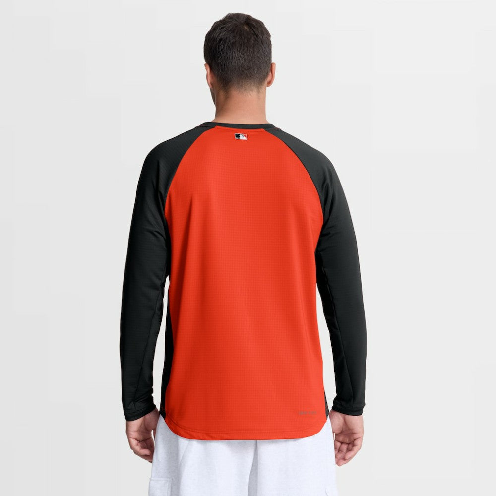 Baltimore Orioles Nike Authentic Collection Raglan Dri-FIT Sweatshirt | MLB Online