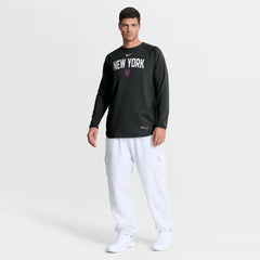 New York Mets Nike Authentic Collection Raglan Dri-FIT Sweatshirt | MLB Discount
