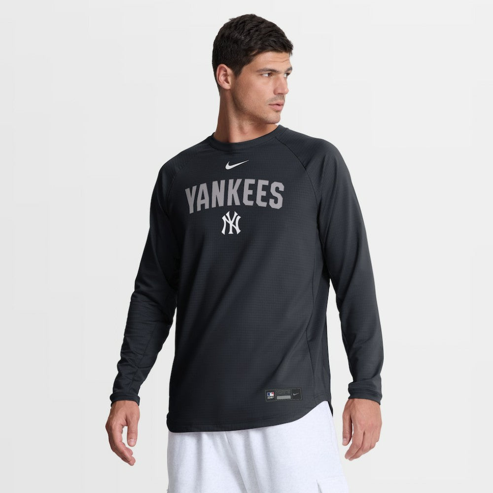 New York Yankees Nike Authentic Collection Raglan Dri-FIT Sweatshirt | MLB Sale