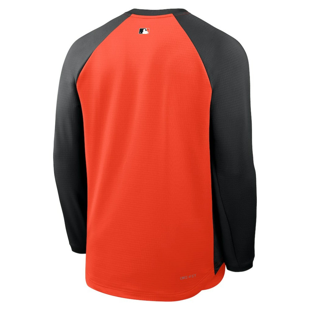 San Francisco Giants Nike Authentic Collection Raglan Dri-FIT Sweatshirt | MLB On Sale