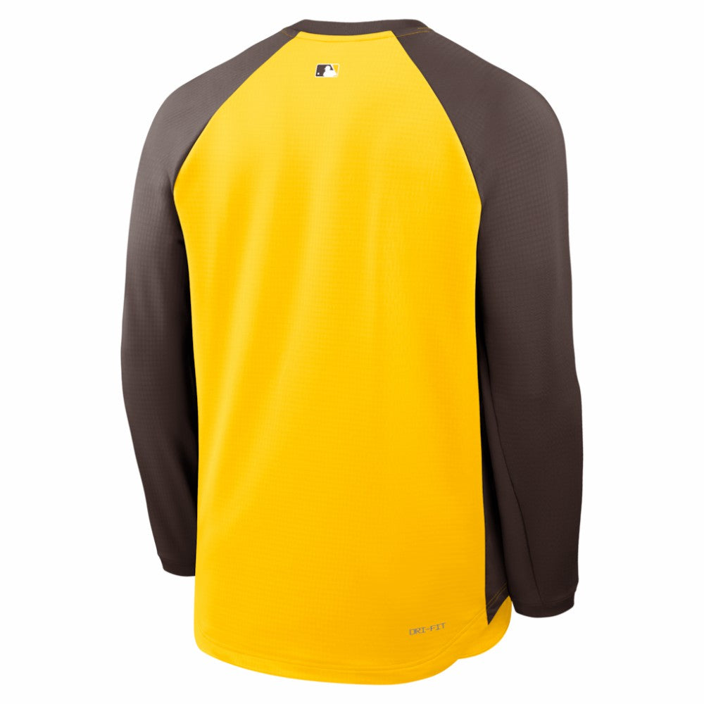 San Diego Padres Nike Authentic Collection Raglan Dri-FIT Sweatshirt | MLB Discount