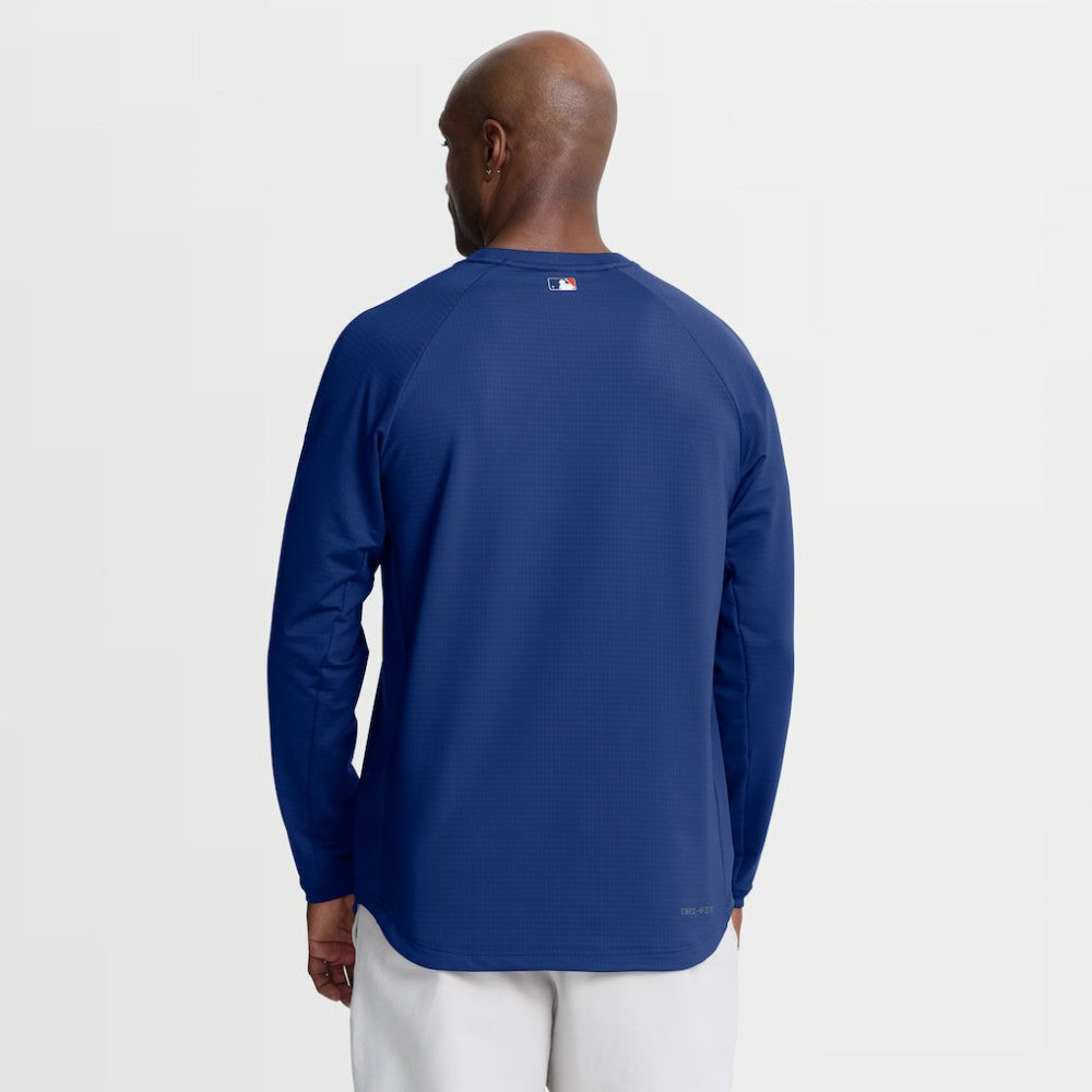 New York Mets Nike Authentic Collection Raglan Dri-FIT Sweatshirt | MLB Outlet