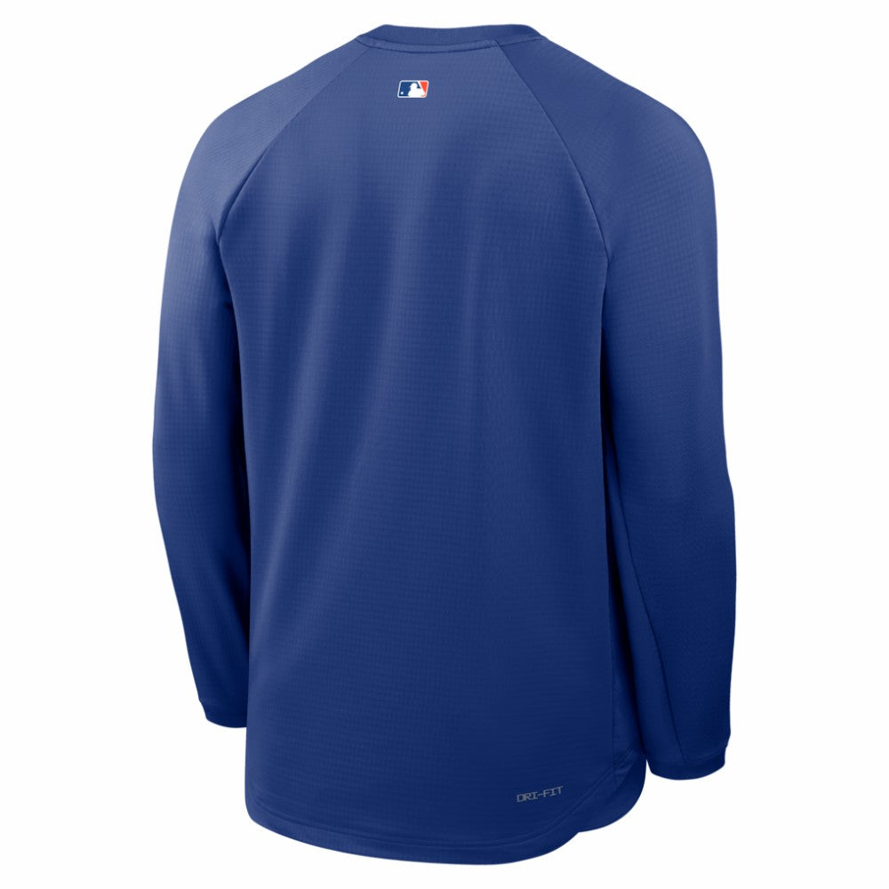 New York Mets Nike Authentic Collection Raglan Dri-FIT Sweatshirt | MLB Outlet