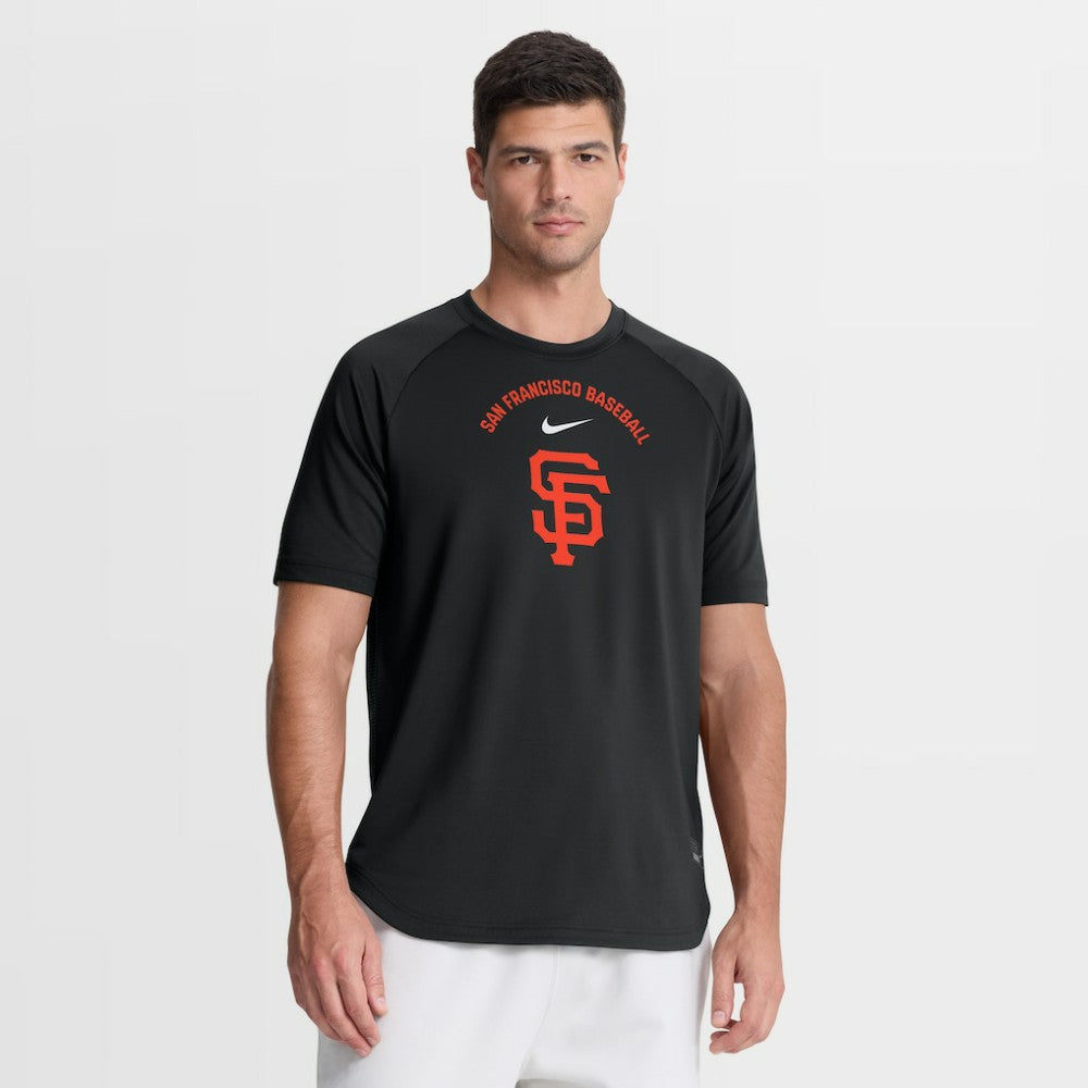 San Francisco Giants Nike Authentic Collection Batting Practice Pre-Game Raglan Dri-FIT Top | MLB Online