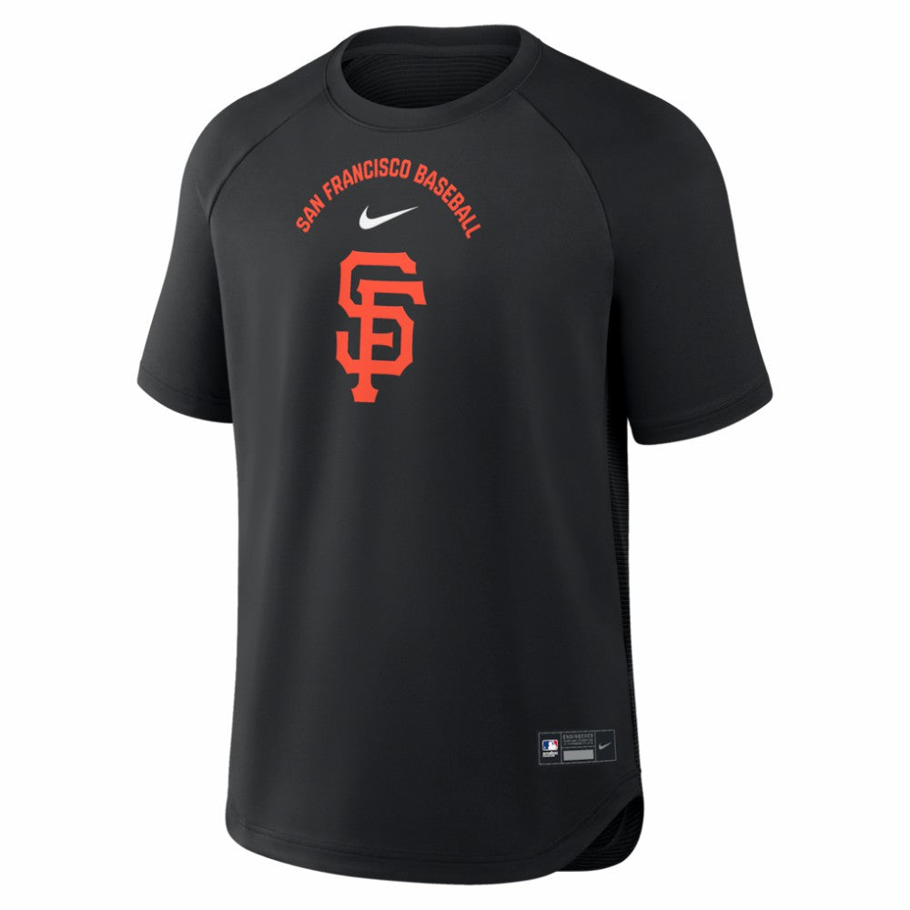 San Francisco Giants Nike Authentic Collection Batting Practice Pre-Game Raglan Dri-FIT Top | MLB Online