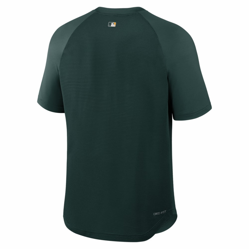 Athletics Nike Authentic Collection Batting Practice Pre-Game Raglan Dri-FIT Top | MLB Near me