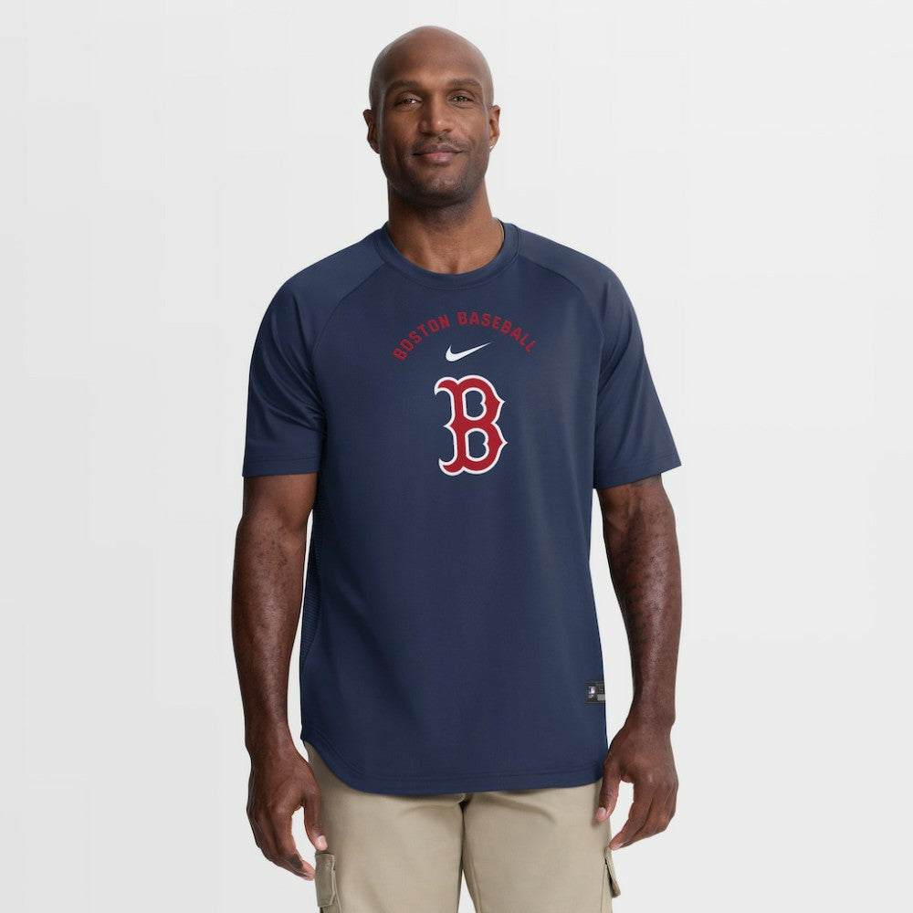 Boston Red Sox Nike Authentic Collection Batting Practice Pre-Game Raglan Dri-FIT Top | MLB Near me