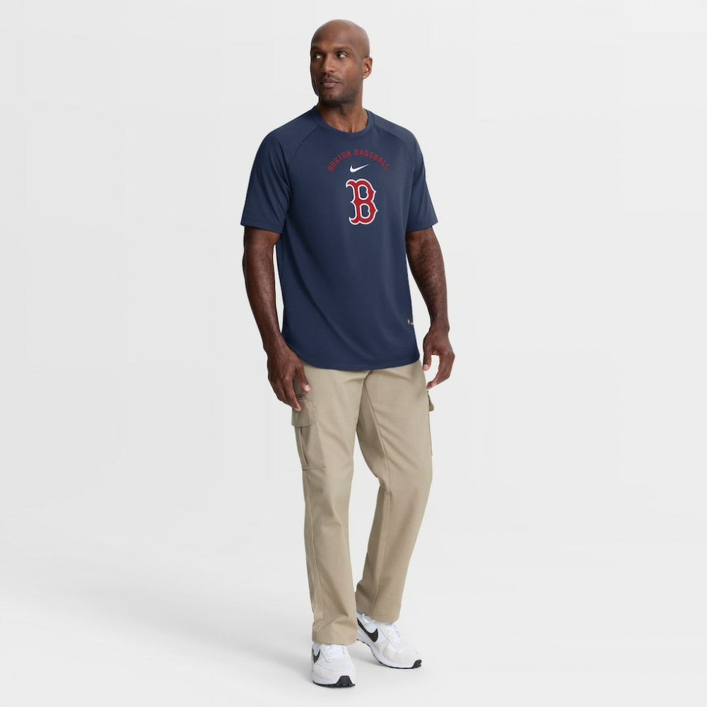 Boston Red Sox Nike Authentic Collection Batting Practice Pre-Game Raglan Dri-FIT Top | MLB Near me