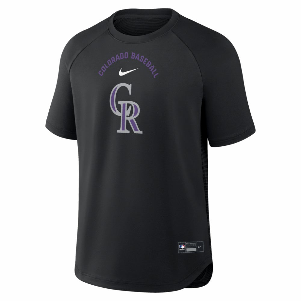 Colorado Rockies Nike Authentic Collection Batting Practice Pre-Game Raglan Dri-FIT Top | MLB Sale