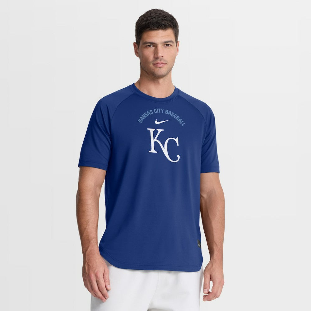 Kansas City Royals Nike Authentic Collection Batting Practice Pre-Game Raglan Dri-FIT Top | MLB For sale