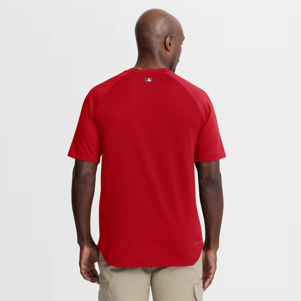 Philadelphia Phillies Nike Authentic Collection Batting Practice Pre-Game Raglan Dri-FIT Top | MLB US