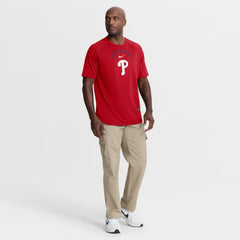 Philadelphia Phillies Nike Authentic Collection Batting Practice Pre-Game Raglan Dri-FIT Top | MLB US