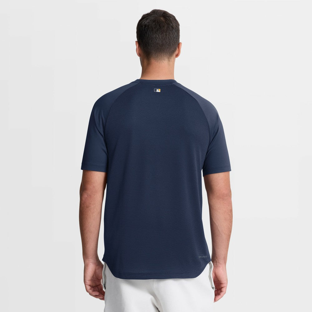 Milwaukee Brewers Nike Authentic Collection Batting Practice Pre-Game Raglan Dri-FIT Top | MLB Sale