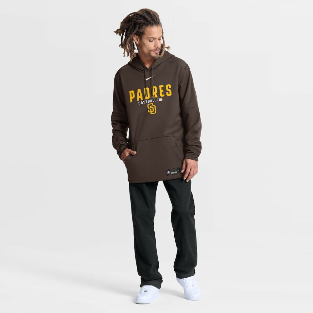 San Diego Padres Nike Authentic Collection Therma-FIT Hoodie | MLB Outlet