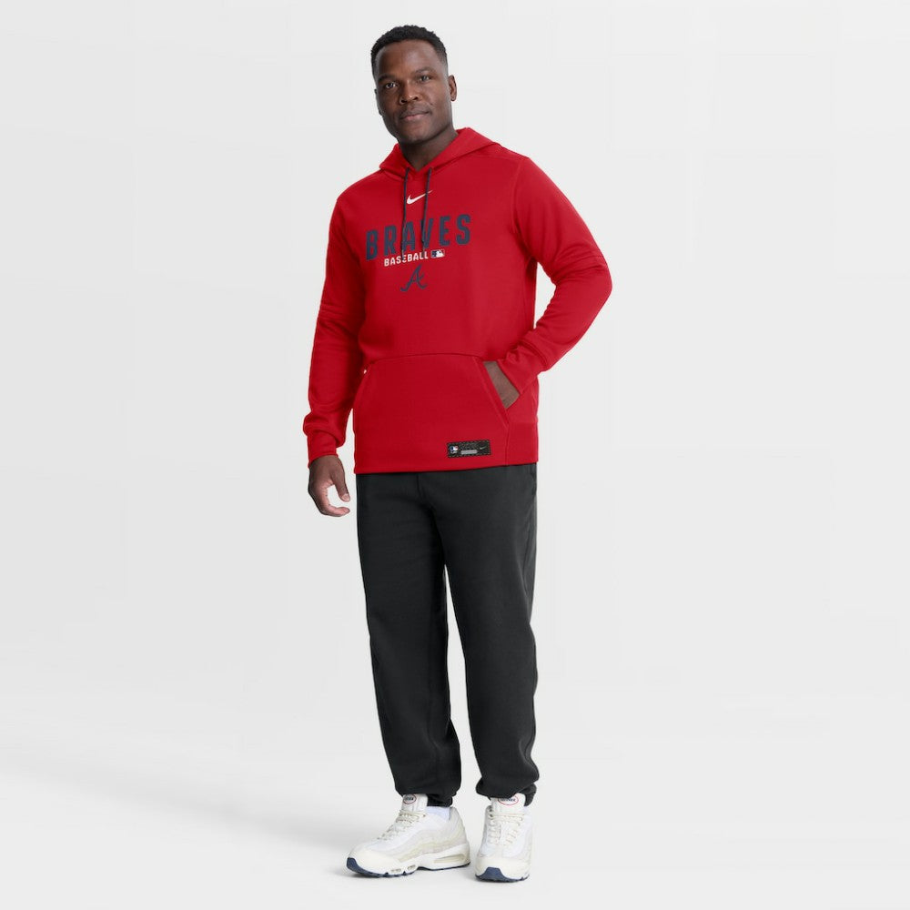 Atlanta Braves Nike Authentic Collection Therma-FIT Hoodie | MLB For sale