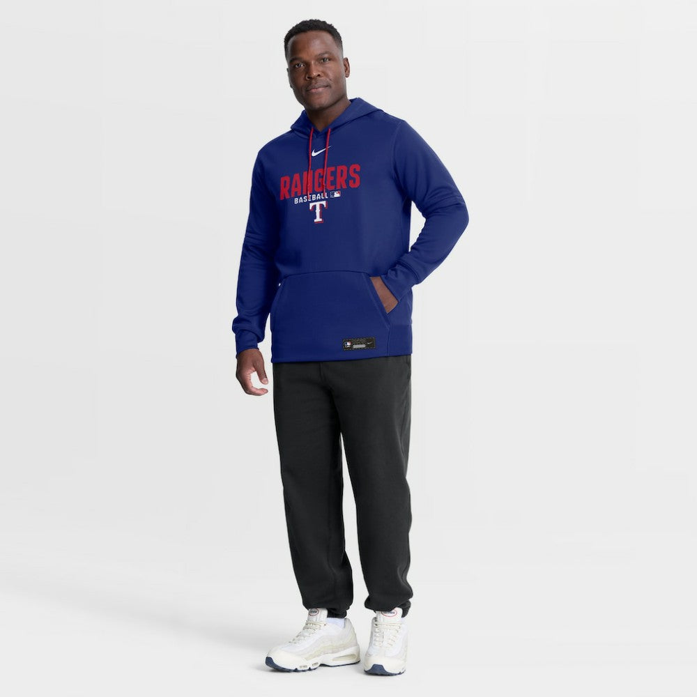 Texas Rangers Nike Authentic Collection Therma-FIT Hoodie | MLB Discount
