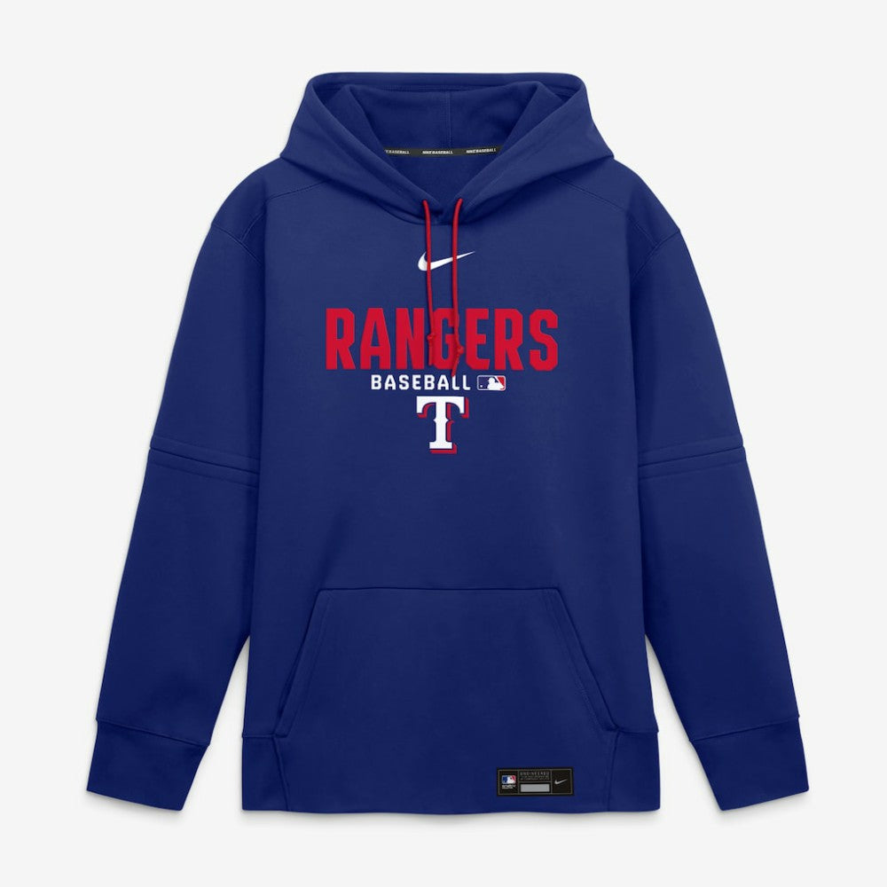 Texas Rangers Nike Authentic Collection Therma-FIT Hoodie | MLB Discount