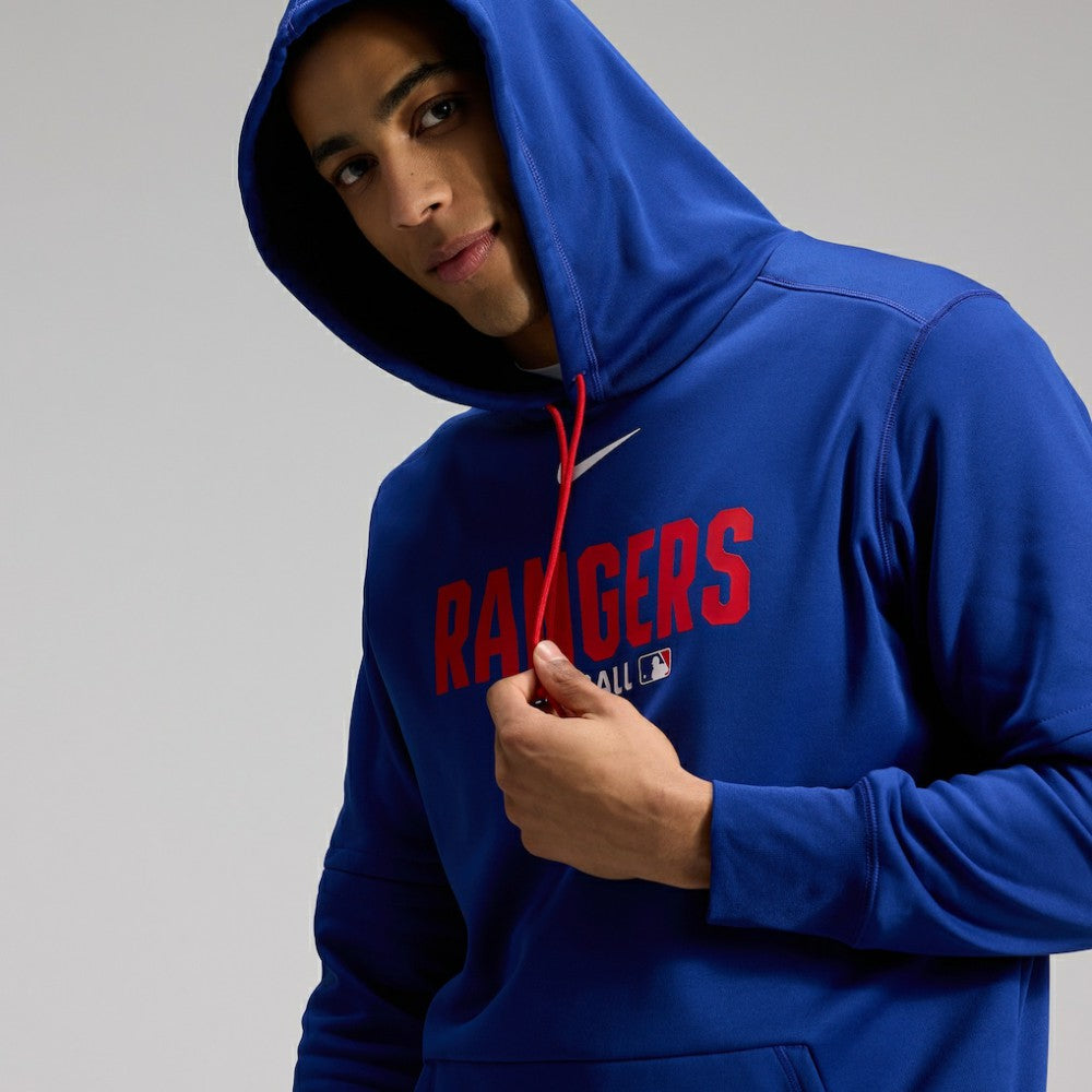 Texas Rangers Nike Authentic Collection Therma-FIT Hoodie | MLB Discount