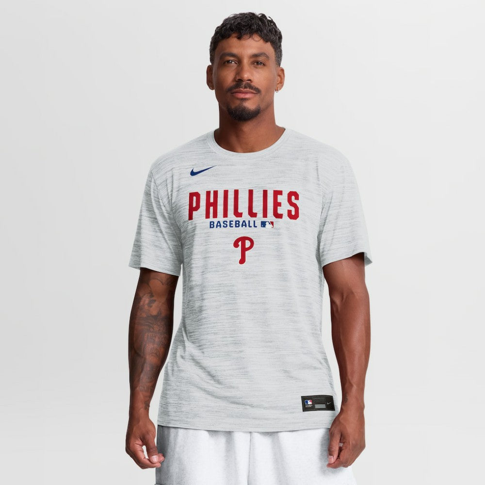 Philadelphia Phillies Nike Authentic Collection Velocity Dri-FIT T-Shirt | MLB On Sale