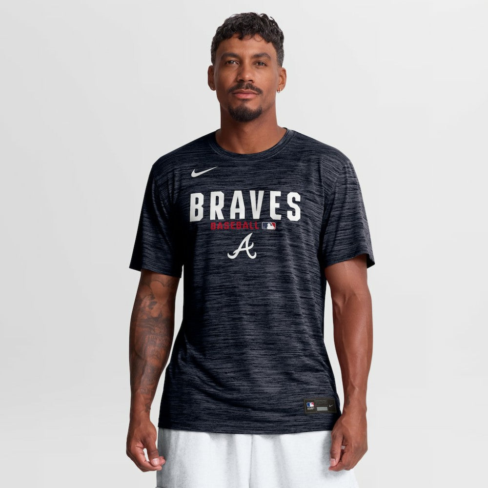 Atlanta Braves Nike Authentic Collection Velocity Dri-FIT T-Shirt | MLB On Sale