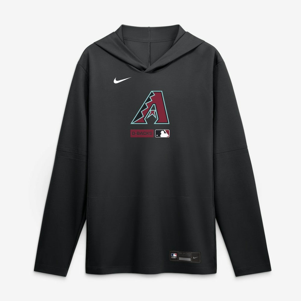 Arizona Diamondbacks Nike Authentic Collection Dri-FIT Long Sleeve Hooded T-Shirt | MLB Sale