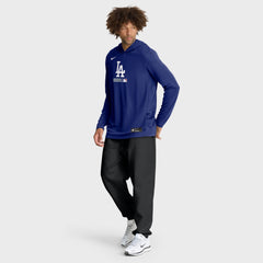 Los Angeles Dodgers Nike Authentic Collection Dri-FIT Long Sleeve Hooded T-Shirt | MLB For sale