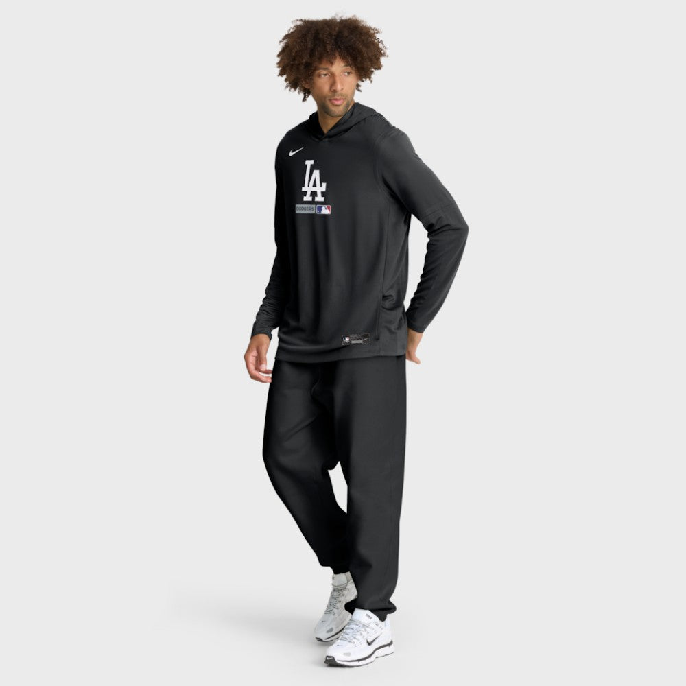 Los Angeles Dodgers Nike Authentic Collection Dri-FIT Long Sleeve Hooded T-Shirt | MLB On Sale