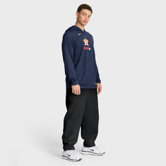 Houston Astros Nike Authentic Collection Dri-FIT Long Sleeve Hooded T-Shirt | MLB Shop