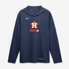 Houston Astros Nike Authentic Collection Dri-FIT Long Sleeve Hooded T-Shirt | MLB Shop