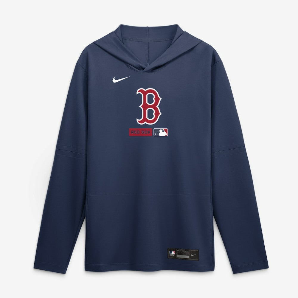 Boston Red Sox Nike Authentic Collection Dri-FIT Long Sleeve Hooded T-Shirt | MLB Sale