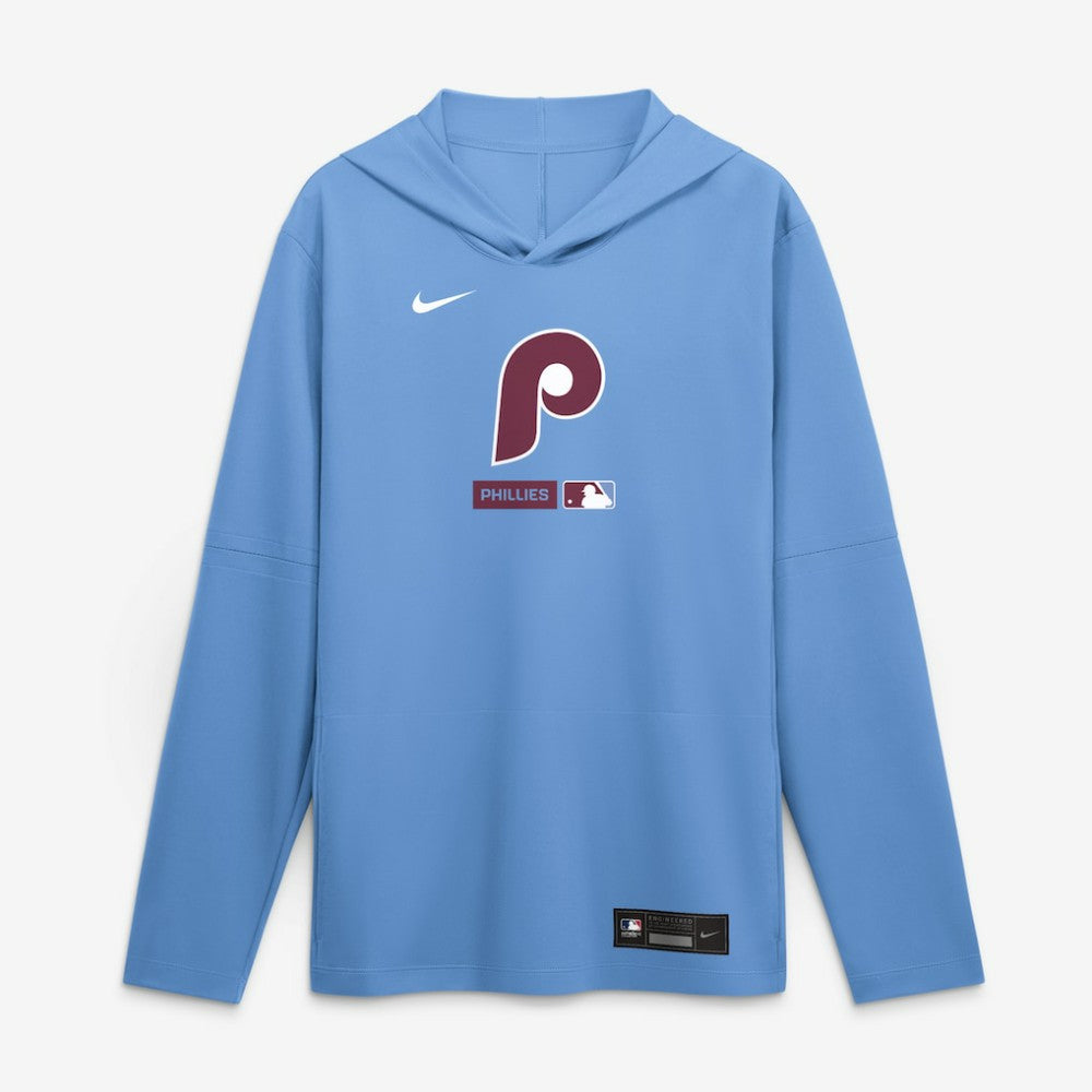 Philadelphia Phillies Nike Authentic Collection Dri-FIT Long Sleeve Hooded T-Shirt | MLB For sale