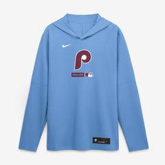 Philadelphia Phillies Nike Authentic Collection Dri-FIT Long Sleeve Hooded T-Shirt | MLB For sale