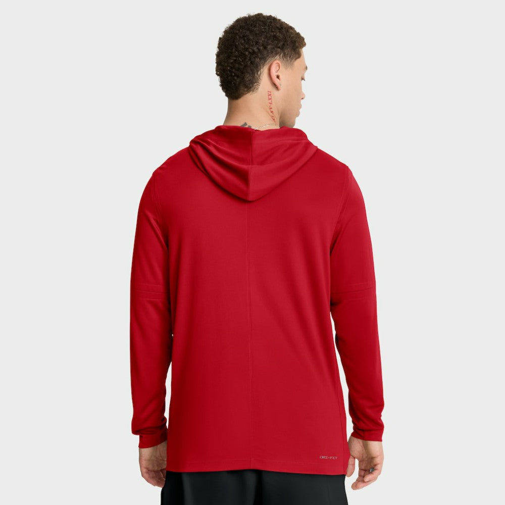 Washington Nationals Nike Authentic Collection Dri-FIT Long Sleeve Hooded T-Shirt | MLB On Sale