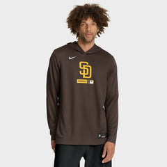 San Diego Padres Nike Authentic Collection Dri-FIT Long Sleeve Hooded T-Shirt | MLB Online