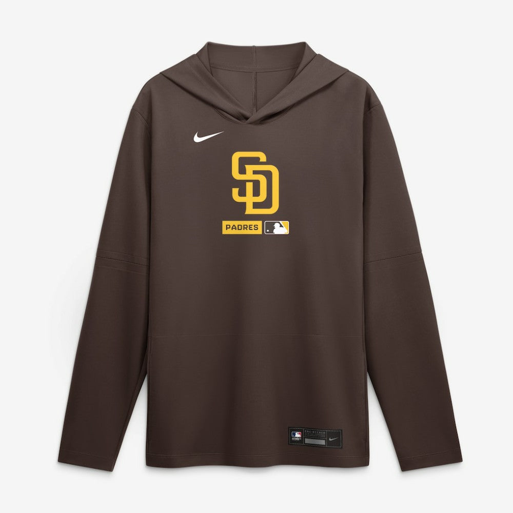 San Diego Padres Nike Authentic Collection Dri-FIT Long Sleeve Hooded T-Shirt | MLB Online