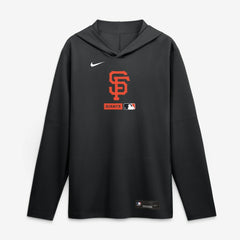 San Francisco Giants Nike Authentic Collection Dri-FIT Long Sleeve Hooded T-Shirt | MLB Near me