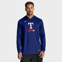 Texas Rangers Nike Authentic Collection Dri-FIT Long Sleeve Hooded T-Shirt | MLB Shop