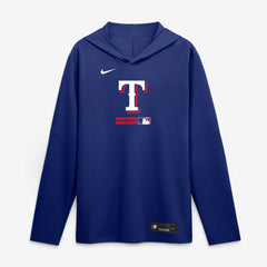 Texas Rangers Nike Authentic Collection Dri-FIT Long Sleeve Hooded T-Shirt | MLB Shop