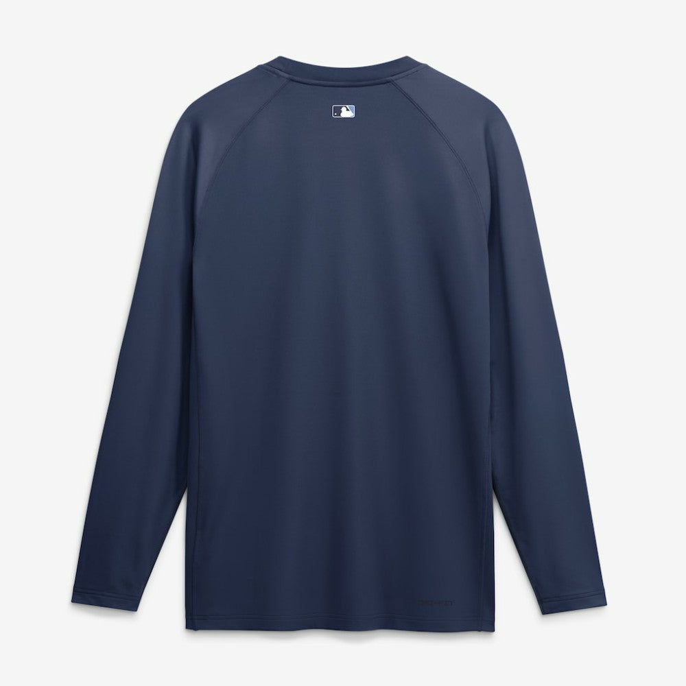 Tampa Bay Rays Nike Authentic Collection Game Time Raglan Long Sleeve T-Shirt | MLB Discount