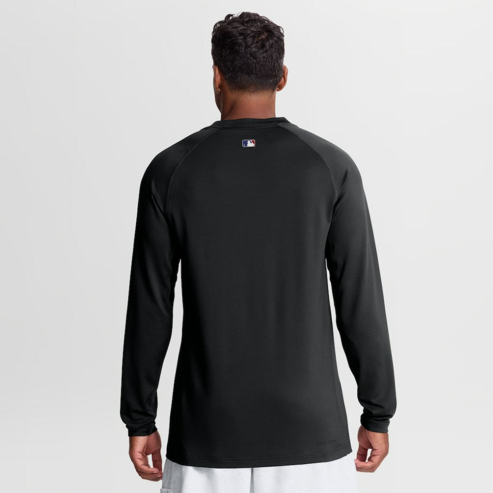 Los Angeles Dodgers Nike Authentic Collection Game Time Raglan Long Sleeve T-Shirt | MLB New