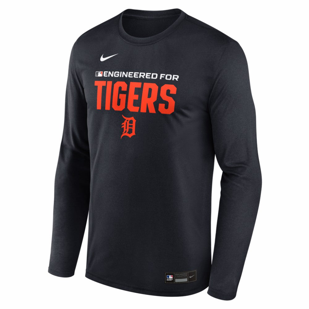 Detroit Tigers Nike Authentic Collection Legend Dri-FIT Long Sleeve T-Shirt | MLB Shop