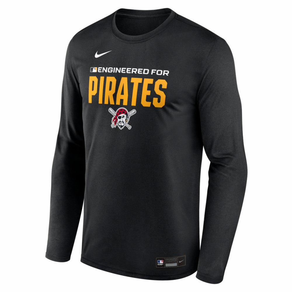 Pittsburgh Pirates Nike Authentic Collection Legend Dri-FIT Long Sleeve T-Shirt | MLB Online