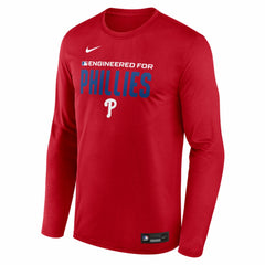Philadelphia Phillies Nike Authentic Collection Legend Dri-FIT Long Sleeve T-Shirt | MLB US