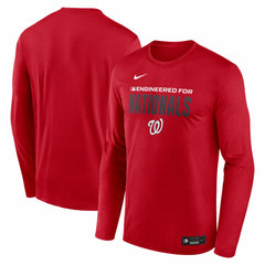 Washington Nationals Nike Authentic Collection Legend Dri-FIT Long Sleeve T-Shirt | MLB Discount