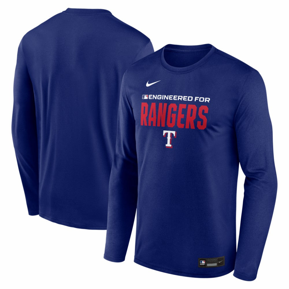 Texas Rangers Nike Authentic Collection Legend Dri-FIT Long Sleeve T-Shirt | MLB Outlet