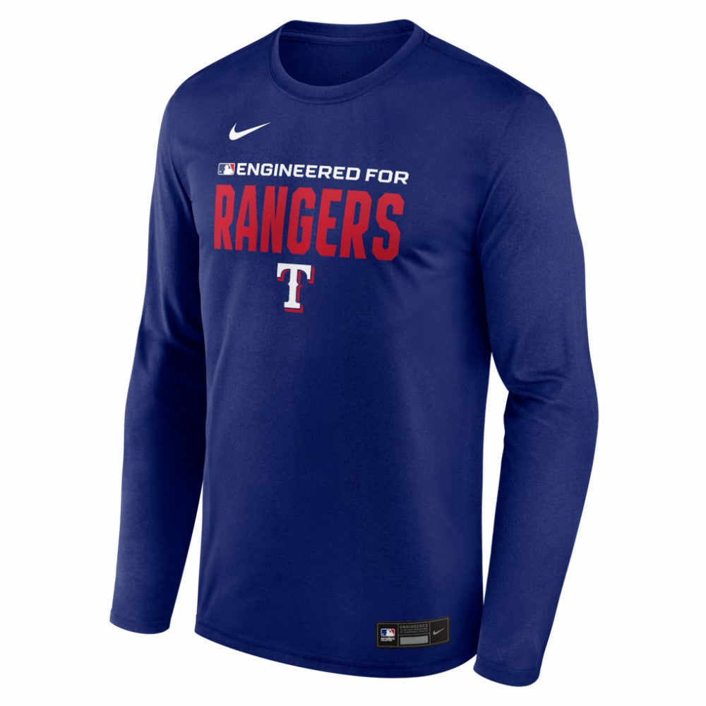Texas Rangers Nike Authentic Collection Legend Dri-FIT Long Sleeve T-Shirt | MLB Outlet