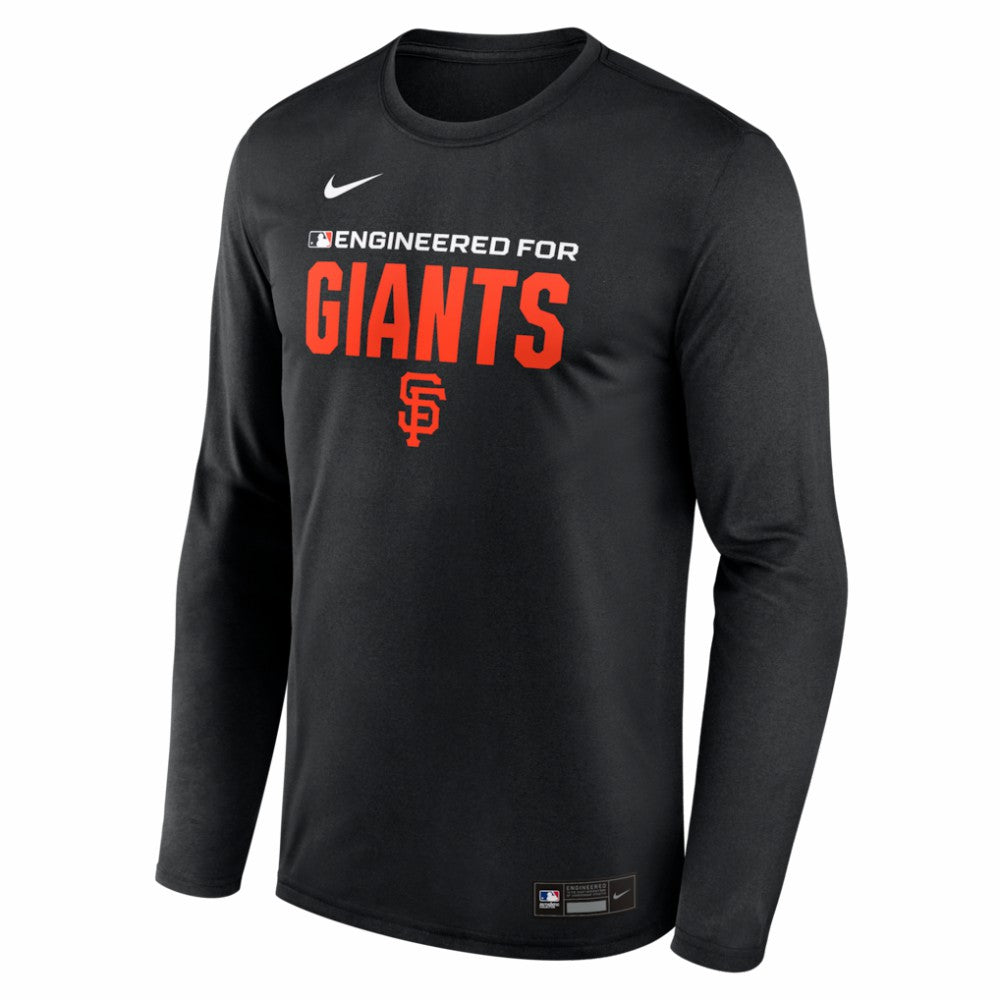 San Francisco Giants Nike Authentic Collection Legend Dri-FIT Long Sleeve T-Shirt | MLB Shop