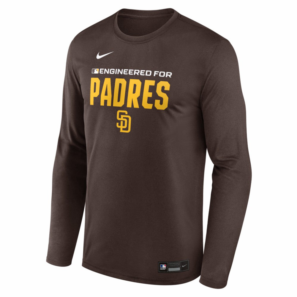 San Diego Padres Nike Authentic Collection Legend Dri-FIT Long Sleeve T-Shirt | MLB Near me