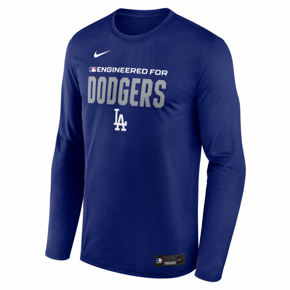 Los Angeles Dodgers Nike Authentic Collection Legend Dri-FIT Long Sleeve T-Shirt | MLB Discount