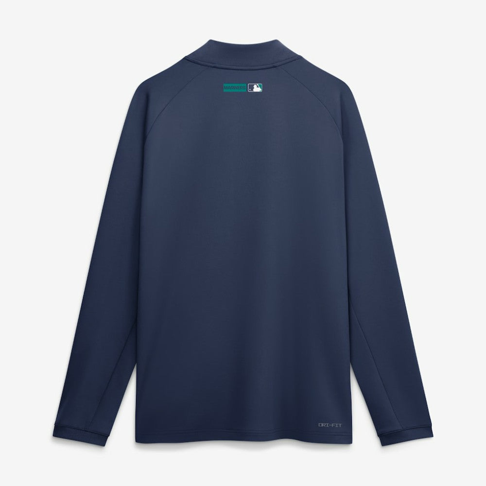 Seattle Mariners Nike Authentic Collection Dri-FIT Raglan Half-Zip Pullover | MLB US